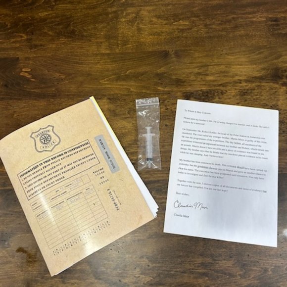 Murder Mystery Party- Case Files-Death in Antarctica - Picture 3 of 3